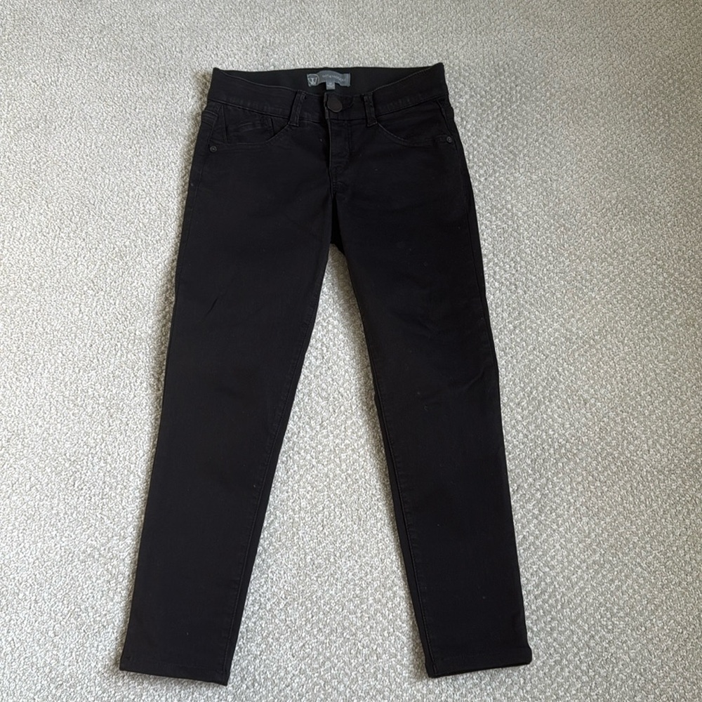 Wit & Wisdom 'Ab'Solution High Waist Ankle Skimmer Jeans, black, 2P